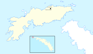 Bird Island, South Georgia map.svg