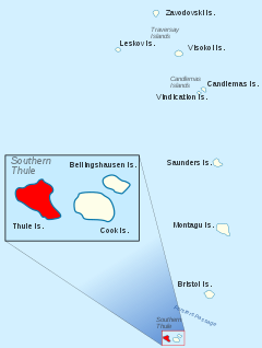 Thule Island in Southern Thule(South Sandwich Islands)