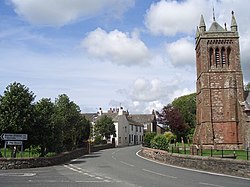 My house (and St Michael's and All Angels Church!) - geograph.org.uk - 1012125.jpg