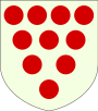 Arms of the Bishop of Worcester