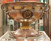 The Ardagh Chalice, centrepiece of the Ardagh Hoard