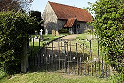 Church of St Mary Little Laver Essex England - from the southwest.jpg