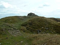 Summit cairn