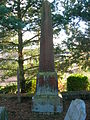 Memorial to Robert Burns's uncle, Laigh Kirk cemetery