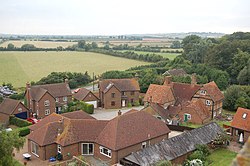Hardwick from the church tower. - geograph.org.uk - 904466.jpg