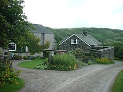 Converted farm building at The Falls - geograph.org.uk - 496617.jpg