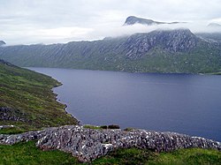 Lochan Fada from above