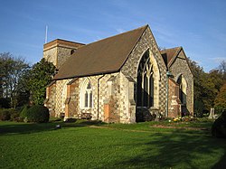 Abbots Langley - The Church of St Lawrence the Martyr - geograph.org.uk - 272827.jpg