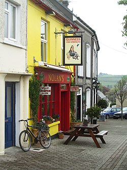 Rosscarbery Cork - Keep drinking the stout (geograph 4955168).jpg
