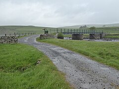 The Pennine Way near Cronkley Bridge (geograph 7190371).jpg