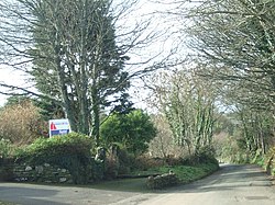 The road into Bolberry past Overdowns (geograph 2270765).jpg