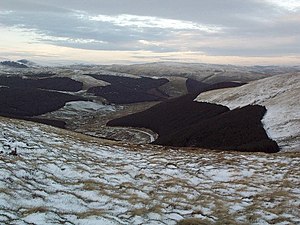 Looking due North from below the Summit of Wind Fell - geograph.org.uk - 38896.jpg