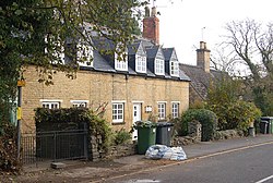 'Riverside Cottage', old Great North Road, Sibson - geograph.org.uk - 1563719.jpg