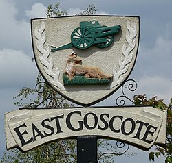 East Goscote village sign