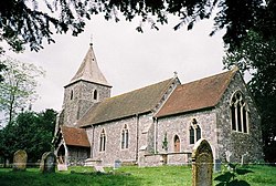 Pentridge, parish church of St. Rumbold - geograph.org.uk - 521772.jpg