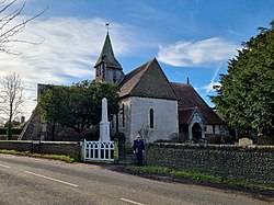 St Peters Church, Northney, from maim road.jpg