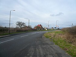 B6043 Junction with A619 at Whitwell Common.jpg