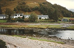 Cottages at Corran from river - geograph.org.uk - 733260.jpg
