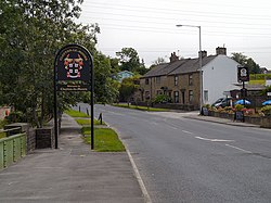 Welcome to Clayton-le-Moors (geograph 3050676).jpg