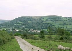 Outcrop at north end of Betws Mountain - geograph.org.uk - 64603.jpg