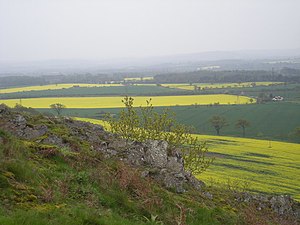 Haughmond Hill and the valley below - geograph.org.uk - 788853.jpg