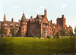 Girton College, Cambridge, England, 1890s.jpg