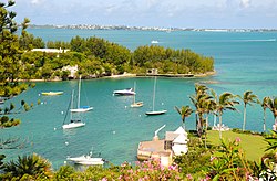 Bermuda, Agar's Island and Dockyards in distance - panoramio.jpg