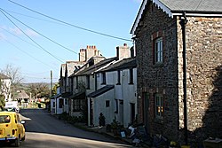 Terrace of Cottages in Lawhitton - geograph.org.uk - 330665.jpg
