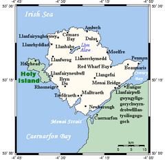 The Isle of Anglesey and Holy Island