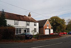 Weatherboarded Cottage, Withyham - geograph.org.uk - 1585843.jpg