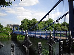 St Andrew's Suspension Bridge, Glasgow - geograph.org.uk - 1899309.jpg