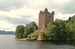 Urquhart Castle from Loch Ness Scotland.jpg