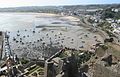 A view from Mont Orgueil