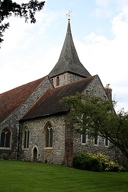 St Martin of Tours church Chelsfield Kent.jpg