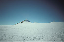 Janke Nunatak in the Hauberg Mountains