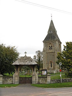 Lych gate and tower of Stoke Lacy church - geograph.org.uk - 1005871.jpg