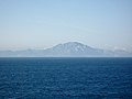 View of the Rif mountains across the Straits from Europa Point