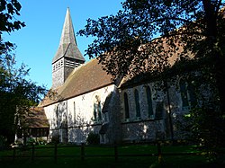 St Marys Parish Church, Lasham, Hampshire-12Oct2009.jpg