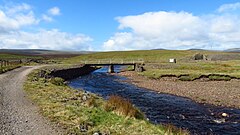 Bridge over the R Tees close to Troutbeck Foot (geograph 7376397).jpg