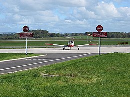 Haverfordwest (Withybush) Airport Runway - geograph.org.uk - 572097.jpg