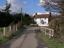 Junction of Mill Lane and Station Road, Nursling - geograph.org.uk - 344419.jpg
