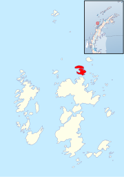 Location of the Tau Islands