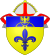 Arms of the Diocese of Swansea and Brecon