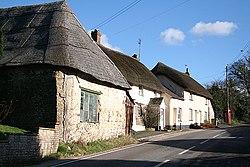 Meshaw, cottages by the A373 - geograph.org.uk - 319181.jpg