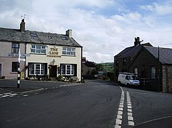 The Lion and crossroads, Ireby - geograph.org.uk - 475534.jpg