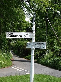 Ham Sandwich road sign, Kent.jpg