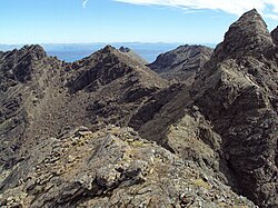 Sgurr Alasdair from Sgurr Mhic Choinnich