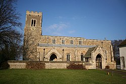 St.Laurence's church, Corringham, Lincs. - geograph.org.uk - 113719.jpg