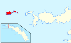 The Willis Islands off South Georgia