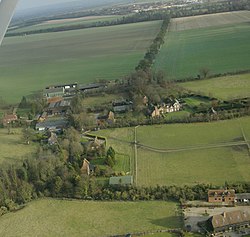 East Ginge from the air - geograph.org.uk - 198185.jpg